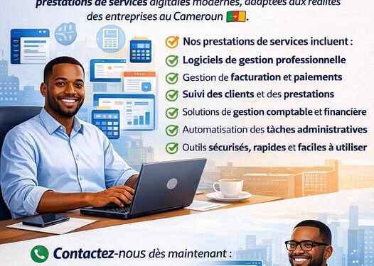 🚀💼 Confiez la Gestion de Vos Services à des Solutions Digitales Fiables !