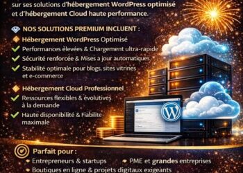 ✨🚀 Offre Premium Nouvel An – Hébergement WordPress & Cloud 🚀✨