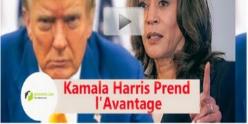 Présidentielle américaine : des sondages donnent Harris devant Trump dans trois États-clés