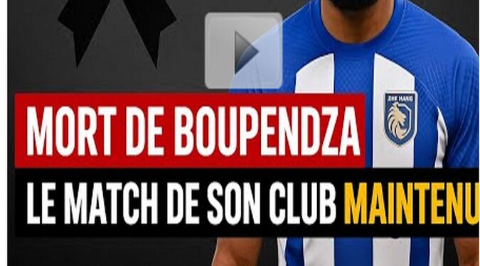 Boède à Hangzhou… Son équipe joue comme si de rien n’était !upendza déc